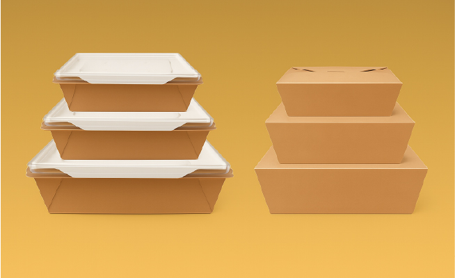 Cajas de alimentos